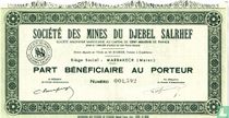 Societe des Mines du Djebel Salrhef, Part Beneficiaire au porteur, 100 Francs