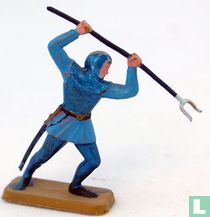 Waffe Diener mit Gabel-stick