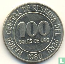 Peru 100 Sol de Oro 1980