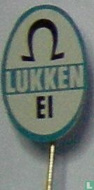 Lukken ei [blauw] 