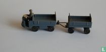 Bagagewagen met aanhanger
