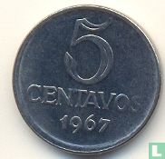 Brasilien 5 Centavo 1967