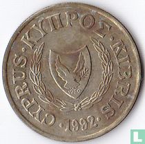 Chypre 10 cents 1992