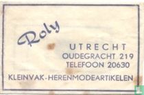 Roly Kleinvak Herenmodeartikelen