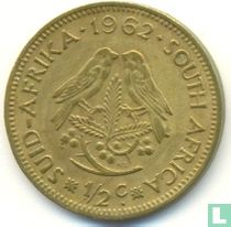 Afrique du Sud ½ cent 1962