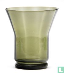 Verre à eau Dragonfly vert mousse