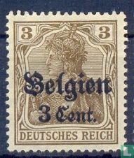 Germania, mit Aufdruck