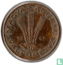 Hungary 20 fillér 1947