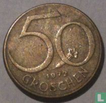 Österreich 50 Groschen 1972