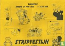 Stripfestijn op het Scheffersplein