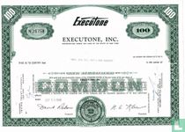 Executone, Inc., Certificate for 100 shares, Common stock