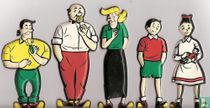 Suske en Wiske - Kleine Milkana figuurtjes