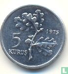 Turquie 5 kurus 1975 "FAO – Familles planifiées" acheter