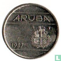 Aruba 25 cent 1987