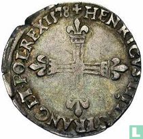 Frankrijk ¼ écu 1578 (9)