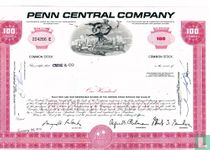 Penn Central Company, Certificate for 100 shares, Common stock, w/o par value