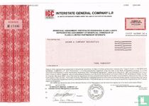 Interstate General Company L.P., Odd share certificate, Class A units, limited partnership