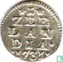Zealand 2 stuiver 1731