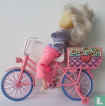 fiets met pop erop