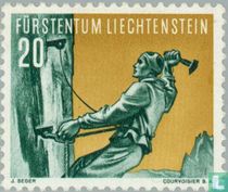 Bergsteigen briefmarken-katalog