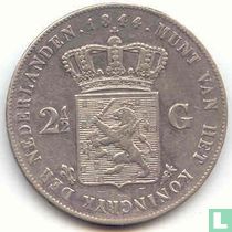 Pays-Bas 2½ gulden 1844