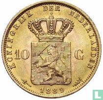 Nederland 10 gulden 1889