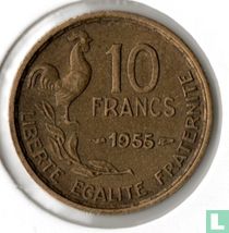 France 10 francs 1955