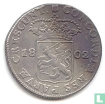 Bataafse republiek 2½ gulden / 1 dukaat 1802 (Utrecht) "rijksdaalder"