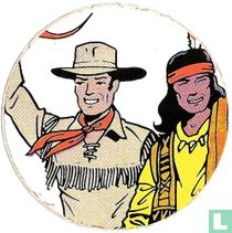 Suske en Wiske 25 jaar: Old Shatterhand en Winnetou