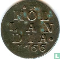 Holland 1 duit 1766