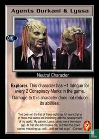 Agents Durkani & Lyssa