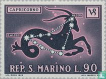 Astrologie postzegelcatalogus