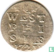 Frise occidentale 2 stuiver 1721