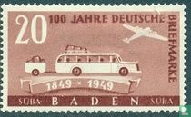 100 years German stamps