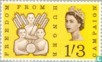 Lutte contre la faim catalogue de timbres