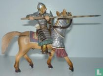 cavalier sarrasin avec lance