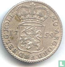Holland ¼ gulden 1759 (silver)