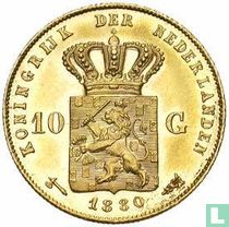 Nederland 10 gulden 1880