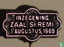 Inzegening zaal St. Remi 1 augustus 1965