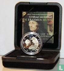 Netherlands 2 euro 2011 (PROOF) "500 years edition of Erasmus novel - The praise of folly"