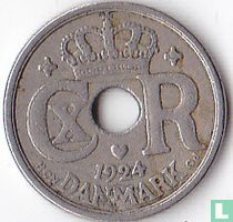 Denmark 10 øre 1924