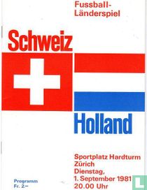Zwitserland - Nederland