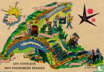 Les coteaux des vignobles Suisses