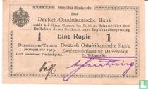 Duits-Oost-Afrika (1885 – 1919) bankbiljetten catalogus