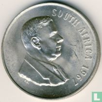 Afrique du Sud 1 rand 1967 (SOUTH AFRICA) "1st anniversary Death of Dr. Hendrik Verwoerd"