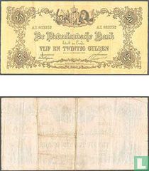 25 guilder Netherlands 1860