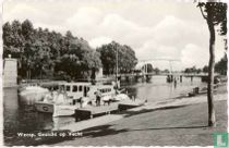 Gezicht op de vecht