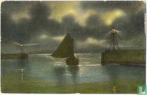 Buitenhaven bij Avond