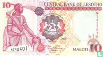 Lesotho billets de banque catalogue