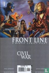 Civil War comic-katalog